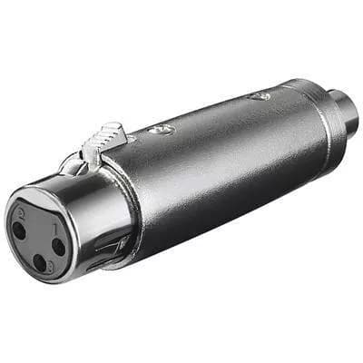 Adaptor XLR mama la RCA mama Goobay