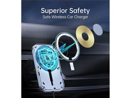 Incarcator auto wireless Magsafe Choetech T200-F 3