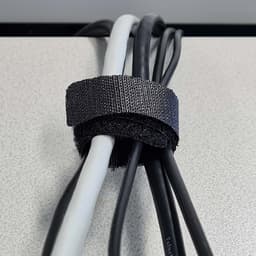 Cable Management Hook and Loop Locked 6 pcs Nylon Black Nedis 3
