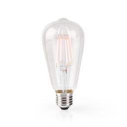 Bec Edison Wi-Fi Smart LED Filament Bulb E27 ST64 5W 500lm Nedis 1