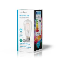 Bec Edison Wi-Fi Smart LED Filament Bulb E27 ST64 5W 500lm Nedis 4