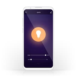 Bec Wi-Fi Smart LED cu filament E27 ST64 5.5W 350lm 1800-6500K Nedis 3