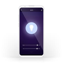 Bec Wi-Fi Smart LED cu filament E27 ST64 5.5W 350lm 1800-6500K Nedis 4