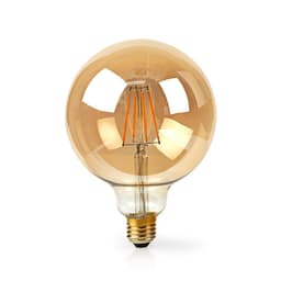Bec Wi-Fi Smart LED cu filament Nedis E27 125mm 5W 500lm 2700K auriu 1