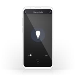 Bec Wi-Fi Smart LED cu filament Nedis E27 125mm 5W 500lm 2700K auriu 3