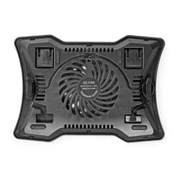 Cooler laptop Nedis 1 ventilator max 17" LED 1x USB negru 2