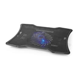 Cooler laptop Nedis 1 ventilator max 17" LED 1x USB negru 1