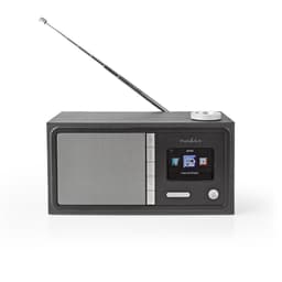 Radio cu internet FM Bluetooth telecomanda 18W negru Nedis 1