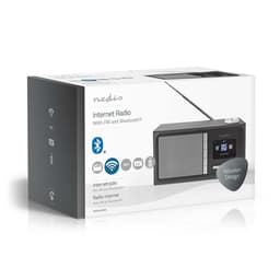 Radio cu internet FM Bluetooth telecomanda 18W negru Nedis 8