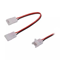 Cablu adaptor conector banda LED 10mm - dual V-TAC 1