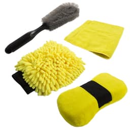 Set burete cu microfibre si perie Carguard 1