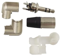Conector Jack 3.5 mm stereo tata in unghi de 90 grade Neutrik NTP3RC 3