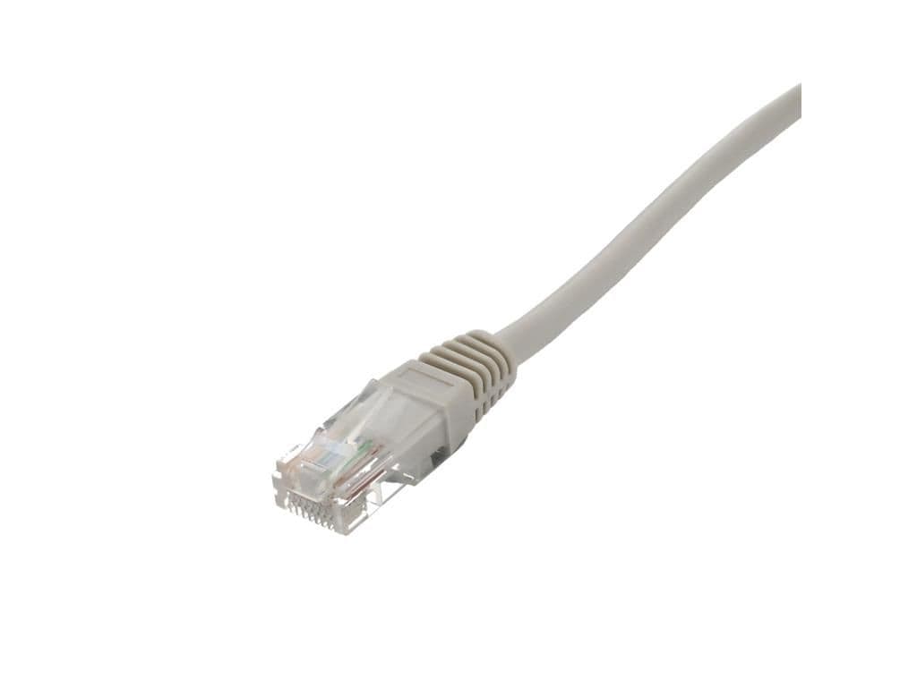 Cablu UTP Cat5e patch cord 0.25m RJ45-RJ45 gri Well