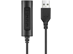 Adaptor audio USB pentru casti Jack 3.5 mm 1.5m negru Sandberg 134-17 1