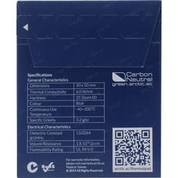 PAD termic ARCTIC 50x50x1mm 6 W/m.K ACTPD00002A 3
