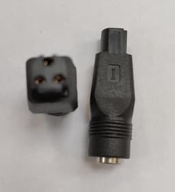 Mufa adaptoare alimentare DC 2.1x5.5 mm mama la 3 Pini tip Dell tata 2