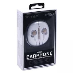 Casti tip dop auriu V-TAC 3