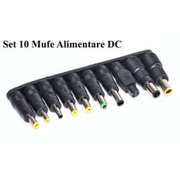 Set 10 mufe adaptoare alimentare DC 2