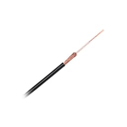 Cablu coaxial RG174 50 ohmi 2.8mm PVC negru CABLETECH 1