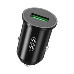 Adaptor auto 1x USB QC 3A 18W negru XO CC35 IXADACARCC35NEG 1