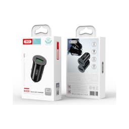 Adaptor auto 1x USB QC 3A 18W negru XO CC35 IXADACARCC35NEG 2
