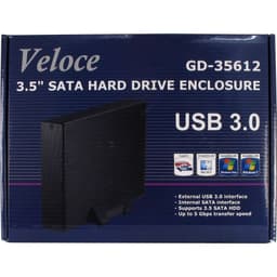 Rack HDD Inter-Tech Veloce GD-35612 3.5 inch USB 3.0 negru 6
