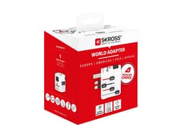Adaptor priza universal 3 pini tata - Schuko mama Skross 1.103145 5