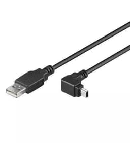 Cablu mini USB 90 grade 1.8m pentru GPS-uri Goobay 1