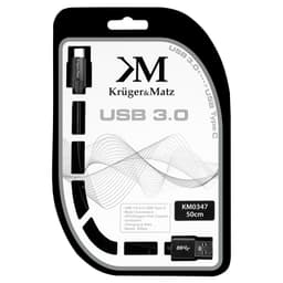 Cablu USB 3.0 cu USB Type C 0.5m Profesional Kruger&Matz 2