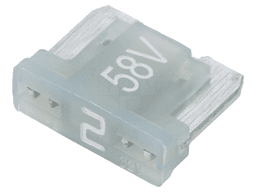 Siguranta 2A 58VDC auto 11mm aliaj de staniu ESKA 341720-58V 1