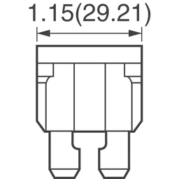 Siguranta MAXI 50A 32VDC auto 29mm MAXI LITTELFUSE 0299050.TXN 2