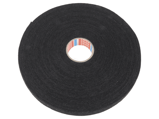 Banda textila 38mm 7.5m Thk 860um cauciuc negru TESA 51606-00008-00