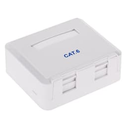 Priza dubla UTP CAT6 RJ45 8p8c 4
