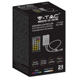 Controller banda LED 3in1 RGB 24 butoane V-TAC SKU-2901 5