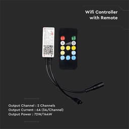 Controller banda LED 3IN1 WI-FI RGB 24 butoane V-TAC SKU-2902 4