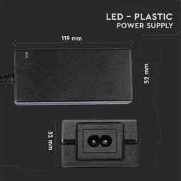 Sursa alimentare SMPS SLIM 24V 2.5A 60W V-TAC SKU-3264 3