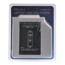 Rack CADDY M.2 NGFF 2230 2242 2260 2280 SSD 9.5mm la SATA 3.0 4