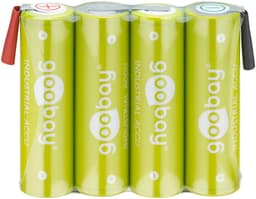 Acumulator 4x AA R6 2100mAh 4.8V NiMH Goobay 1