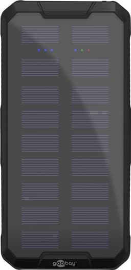 Power Bank SOLAR 20000mAh USB type C FAST CHARGE PD QC3.0 53934 Goobay 3