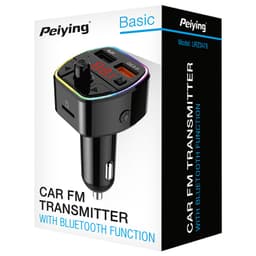 Modulator FM audio Bluetooth QC3.0 2x USB Peiying URZ0478 4