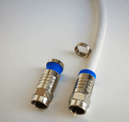 Mufa tata tip F compresie pentru cabluri max. 7 mm 3