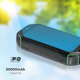 POWER BANK 30000mAh Wireless cu incarcare solara V-TAC SKU-7836 3