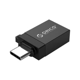 Adaptor OTG USB 3.0 Type C tata - USB A mama negru Orico CBT-UT01-BK 2