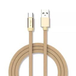 Cablu USB TYPE C 1m plat auriu 2.4A RUBY EDITION V-Tac SKU-8499 1