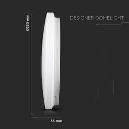 Plafoniera LED 24W 2600lm 35cm 3 in 1 V-Tac SKU-217607 6