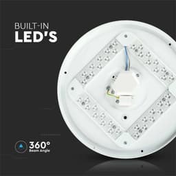 Plafoniera LED 18W 1800lm 30cm 3 in 1 V-Tac SKU-217605 8