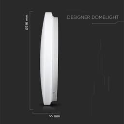 Plafoniera LED 18W 1800lm 30cm 3 in 1 V-Tac SKU-217605 6