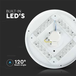 Plafoniera LED 18W 1800lm 30cm 3 in 1 Model stelute V-Tac SKU-217604 7