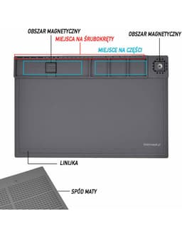 Pad siliconic pentru service 46x31 cm 3