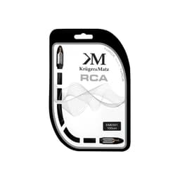 Cablu audio RCA 1m Profesional Kruger&Matz 2